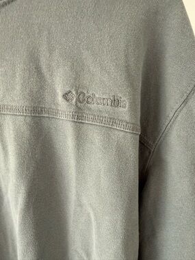 Columbia Embroidered Logo long sleeve tshirt - Sage Green